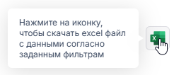 Подсказка о скачивании Excel